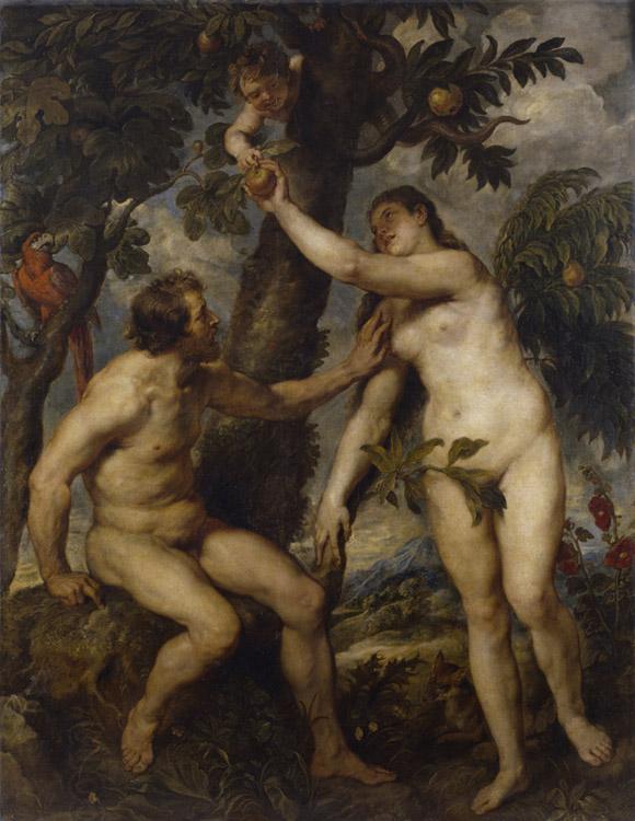 Peter Paul Rubens Adam and Eve (df01) China oil painting art
